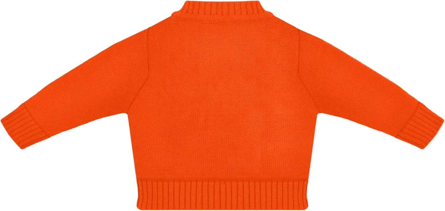 Creative Knitwear College Baby Cardigan Sweater - Long Sleeve, Multiple Colors, for Boys & Girls (0 Months - 4T)