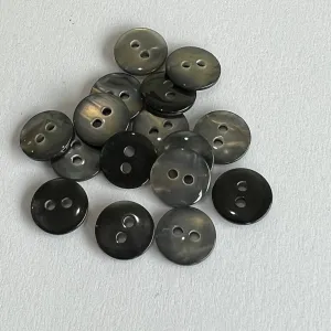 Grey / 2 Hole / Polyester
