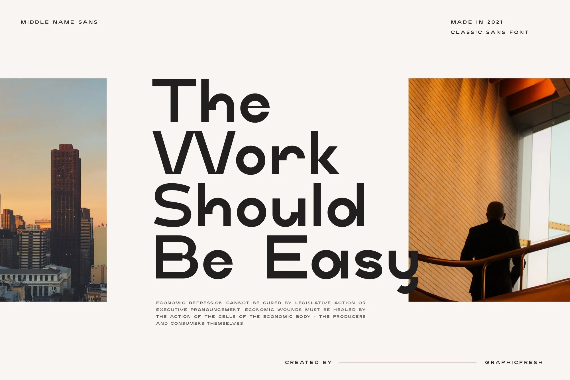 Middle Name - Minimal Classic Font