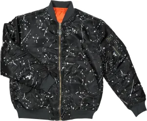 North 15 Bomber Jacket Men, Men's MA-1 Bomber Jacket Lightweight, Flight Jackets for Men Military, Pilot Jacket