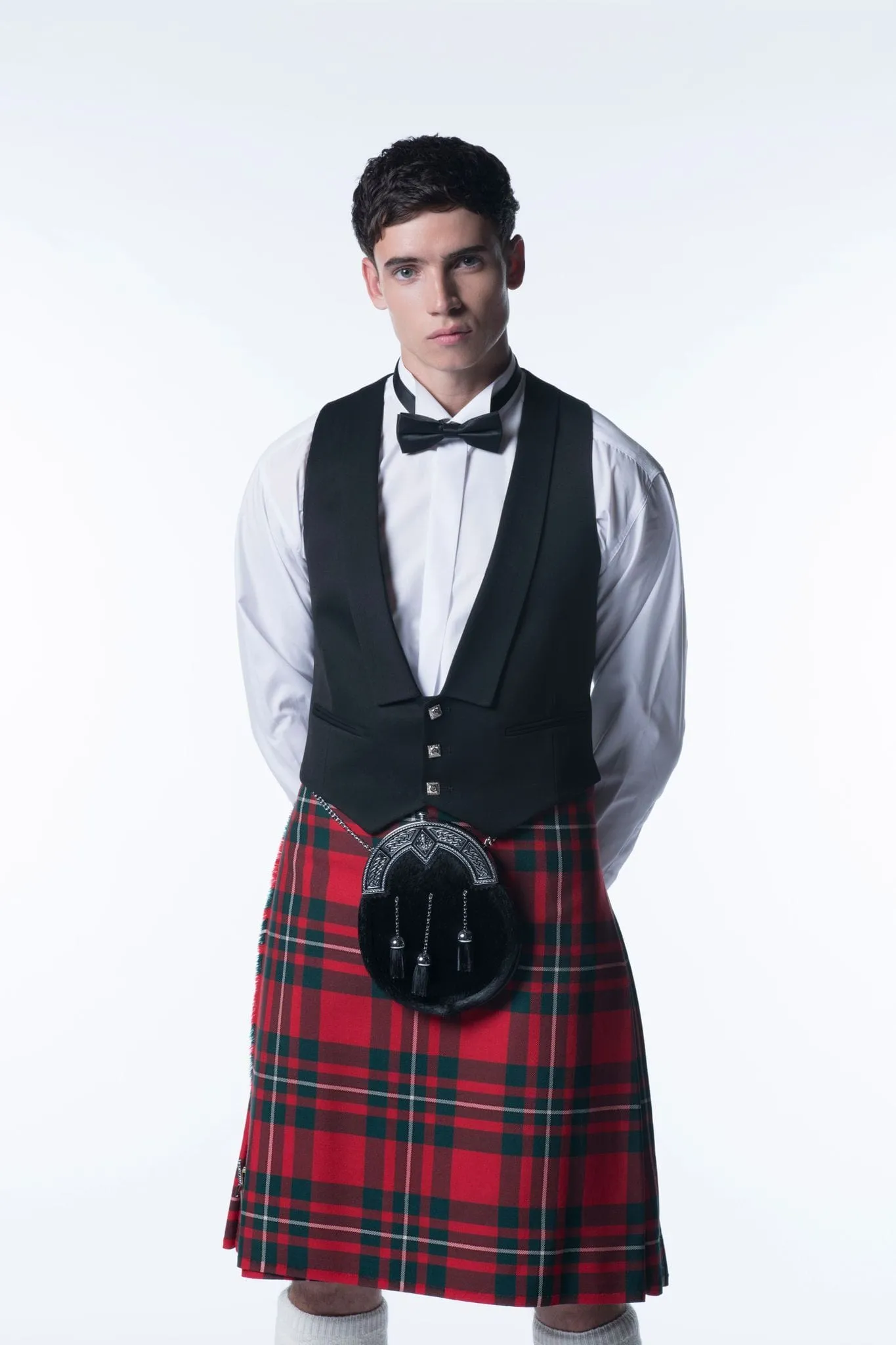 Prince Charlie 3 Button Kilt Waistcoat