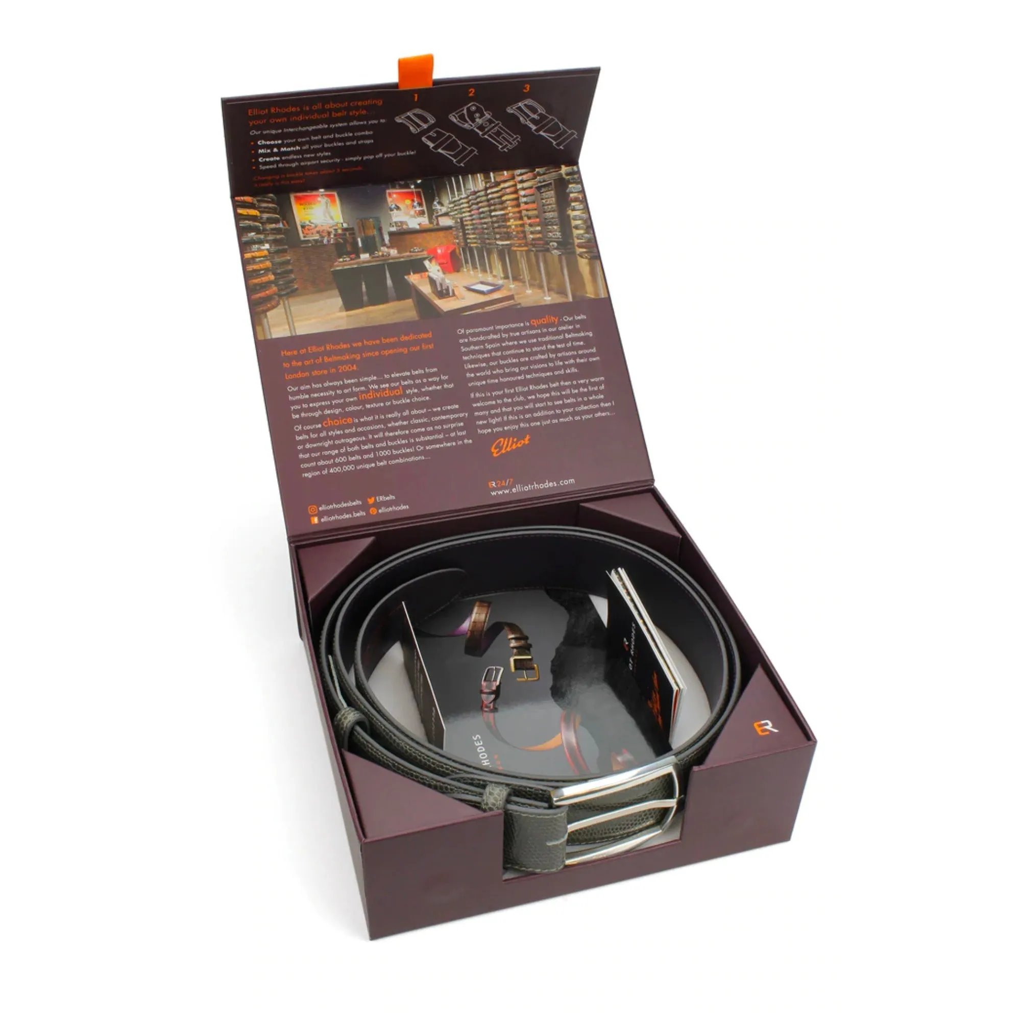 Smooth Supple Honey Toned Frame Belt